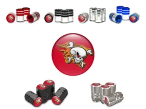 Wheels Valve Caps for Bikes Force Style